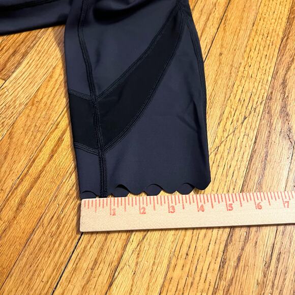 Peloton Leggings Womens 1X Black Cycle Crop Athletic Pants - Picture 9 of 10